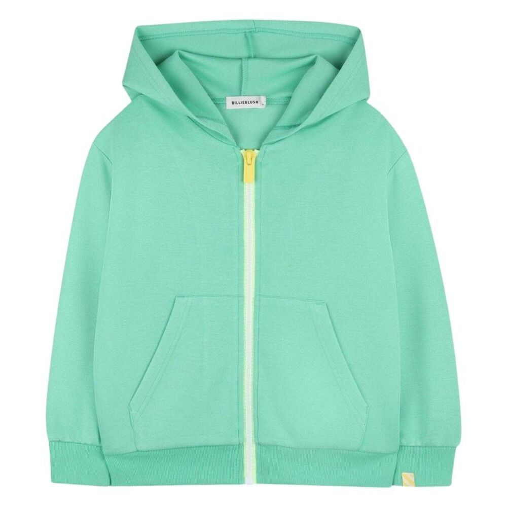 Billieblush Childrens/Kids Graphic Print Full Zip Hoodie / Green